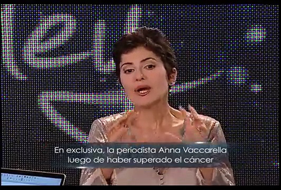 Anna Vaccarella reveló detalles de su enfermedad