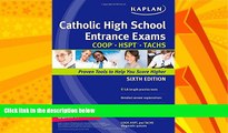 Big Deals  Kaplan Catholic High School Entrance Exams: COOP * HSPT * TACHS (Kaplan Test Prep)
