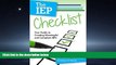 Choose Book The IEP Checklist: Your Guide to Creating Meaningful and Compliant IEPs