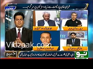 Extreme debate between Omar Cheema and Nehal Hashmi on a live program last night.