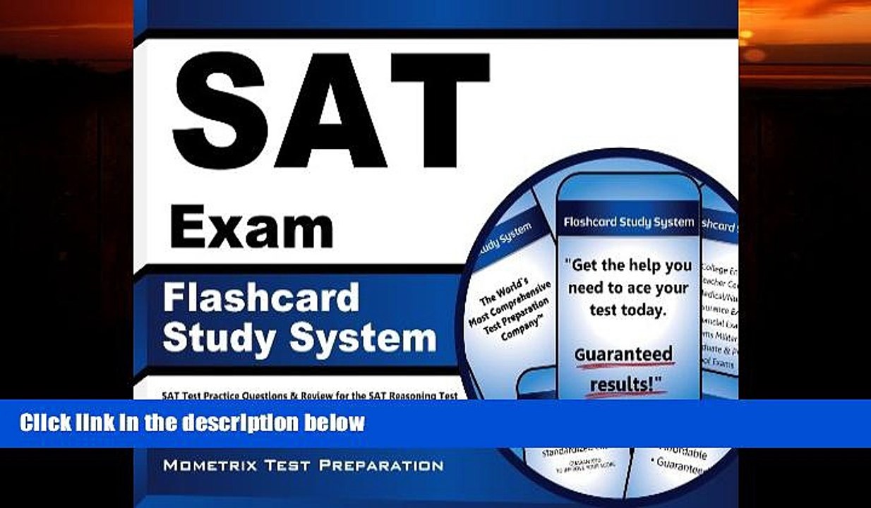Big Deals  SAT Exam Flashcard Study System: SAT Test Practice Questions   Review for the SAT