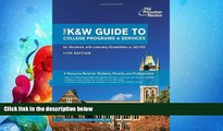 behold  The K W Guide to College Programs   Services for Students with Learning Disabilities or