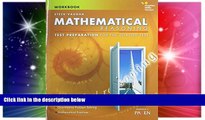 Big Deals  Steck-Vaughn GED: Test Preparation Student Workbook Mathematical Reasoning  Free Full