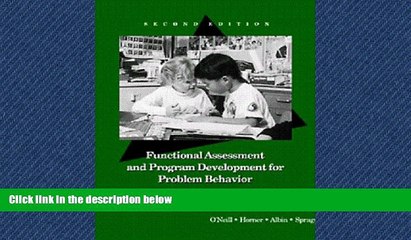 Pdf Online Functional Assessment and Program Development for Problem Behavior: A Practical Handbook