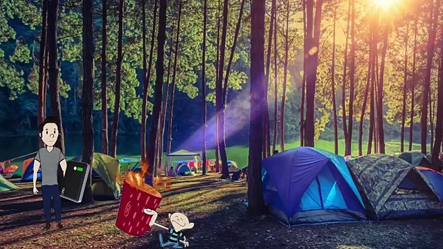 Video cận cảnh nguyên lí hoạt động của bộ sạc bằng lửa FlameStower USB Fire Charger.