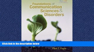 Popular Book Foundations of Communication Sciences and Disorders