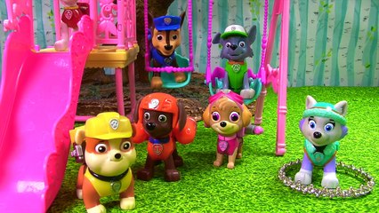 PJ Masks Romeo Sends Paw Patrol to Jail! Tracker the Jungle Pups Tries to Save Them!