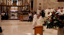Festa Patronale di Andria: i parroci nella fine funzione presso la Cattedrale