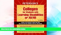 Big Deals  Colleges for Students with Learning Disabilities or AD/HD  Free Full Read Most Wanted