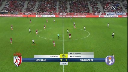 Lille 1-2 Toulouse All Goals & Full Highlights 20/9/2016 HD