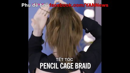 Những kiểu tóc đẹp không ngờ chỉ với 1 cây bút chì