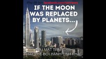 Chuyện gì sẽ xảy ra nếu thay thế mặt trăng bằng một hành tinh khác?