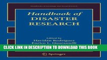 [PDF] Handbook of Disaster Research (Handbooks of Sociology and Social Research) Full Colection