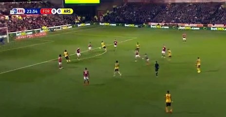 Nottingham 0 - 1 Arsenal Granit Xhaka Goal HD 20.09.2016