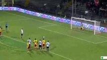Andrea La Mantia penalty Goal - Benevento 0-1 Pro Vercelli (20/09/2016)