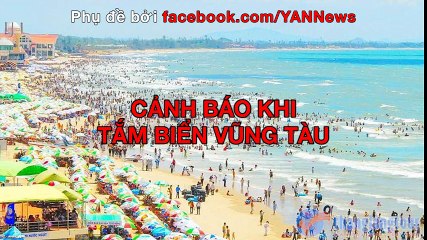 Báo động nạn lọt ao xoáy khi tắm biển Vũng Tàu