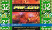 Big Deals  Contemporary s Pre-Ged Language Arts, Writing (Pre-GED Satellite Book)  Free Full Read