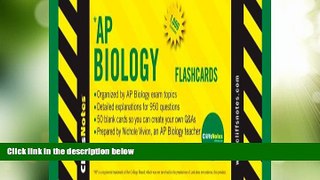 Big Deals  CliffsNotes AP Biology Flashcards  Best Seller Books Most Wanted
