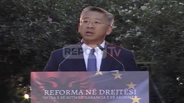 Report TV - Festa për reformën në drejtësi Lu:Fitore e popullit,jo e politikës