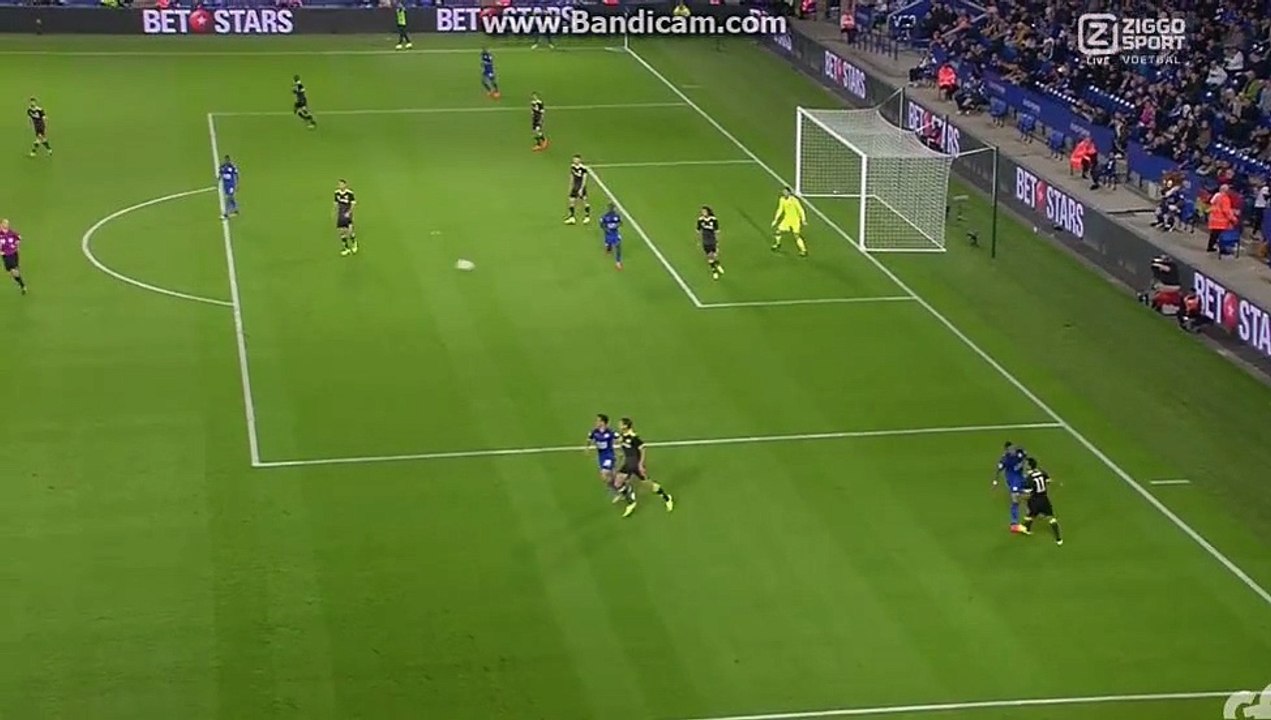 GOAL SHINJI OKAZAKI 2-0 - LEICESTER CITY VS CHELSEA - ENGLISH LEAGUE CUP - 20-9-2016 HD