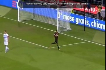 Carlos Bacca Goal - AC Milan	1-0	Lazio 20.09.2016