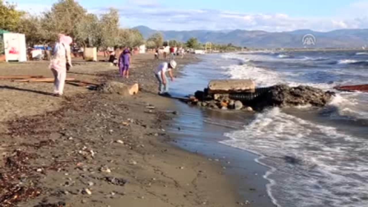 Edremit Körfezi'nde Lodos Etkili Oldu - Balıkesir