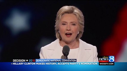 HILLARY CLINTON PRANON NOMINIMIN DHE PREMTON SE DO TE JETE PRESIDENTE E TE GJITHE AMERIKANEVE LAJM