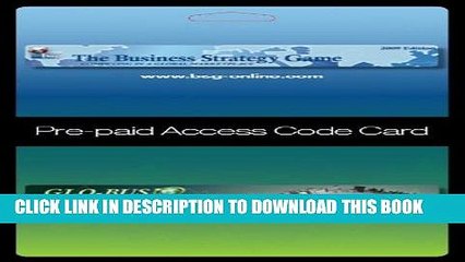 [PDF] Business Strategy Game (BSG) Glo-Bus Pre-paid Access Code Card Popular Online