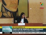 Delcy Rodríguez: Diplomacia bolivariana de paz es reconocida por MNOAL