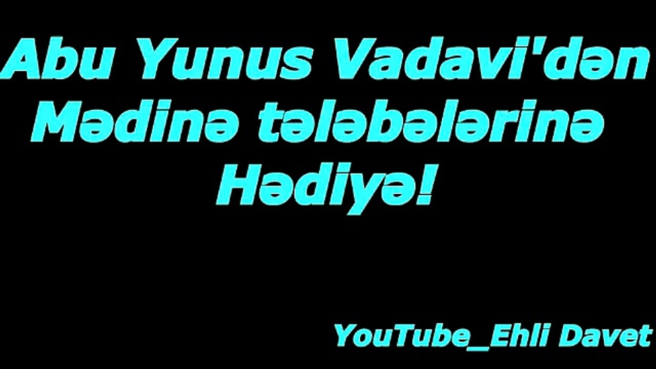 HARİCİLERE MÜSLÜMAN DİYEN TEKFİR ETMEYEN ASL-İ KAFİR EBU YUNUS VADAVİ AZERBEYCANIN SELEFİ BELAMIDIR TEKFİR EDİN MELUNU
