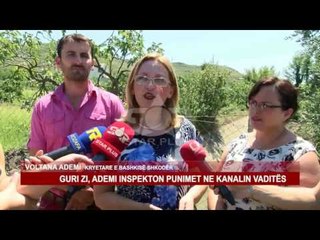 GURI ZI, ADEMI INSPEKTON PUNIMET NE KANALIN VADITËS