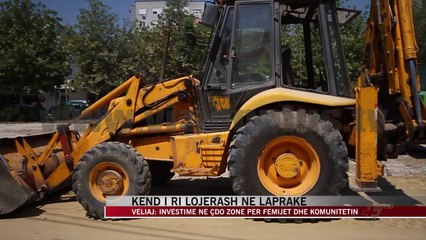 Kënd i ri lojërash në Laprakë - News, Lajme - Vizion Plus