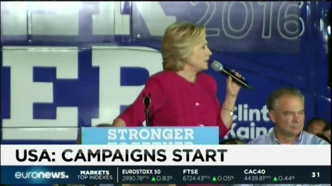 CLINTON DHE TRUMP NISIN FUSHATEN ELEKTORALE, DY KANDIDATET RIVALE KRITIKOJNE ASHPER NJERI TJETRIN LA