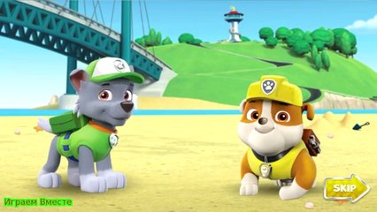 Щенячий патруль Игра как Мультик Paw Patrol Pawsome Playground Builder Game Cartoon