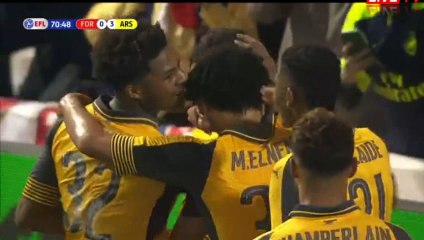 Lucas Perez Martinez  DOUBLE GOAL HD - Nottingham	0-3	Arsenal 20.09.2016