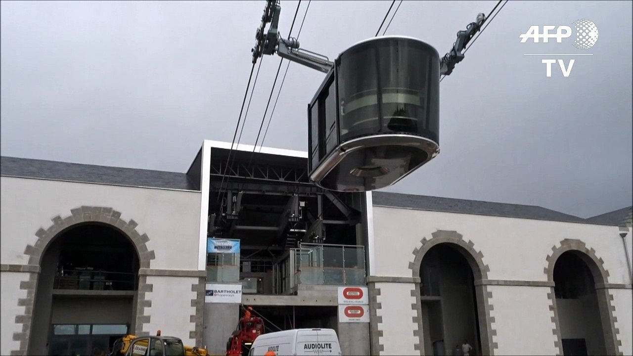 Le téléphérique de Brest, un pont aérien au-dessus de la ville