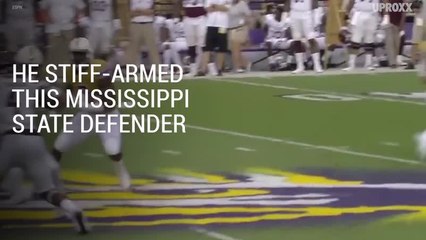 Watch What Happens When You Try To Tackle Leonard Fournette