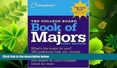 different   The College Board Book of Majors: First Edition (College Board Index of Majors and