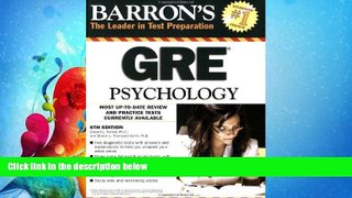 behold  Barron s GRE Psychology