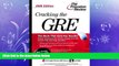 different   Cracking the GRE with Sample Tests on CD-ROM, 2005 Edition (Graduate Test Prep)