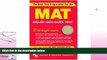 there is  MAT -- The Best Test Preparation for the Miller Analogies Test (Miller Analogies Test