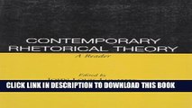 [PDF] Contemporary Rhetorical Theory, First Edition: A Reader Popular Collection