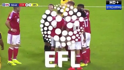 Nottingham Forest 0-4 Arsenal - All Goals & Full Highlights EFL Cup 20-09-2016 HD