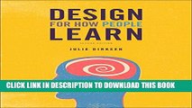[PDF] Design for How People Learn (2nd Edition) (Voices That Matter) Full Online