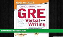 different   McGraw-Hill s Conquering the New GRE Verbal and Writing
