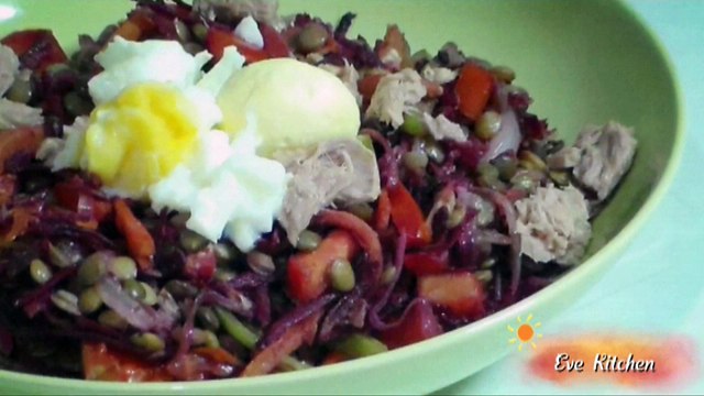 سلطة العدس/THE BEST LENTIL SALAD/Salade de lentilles