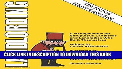 [PDF] Landlording: A Handymanual for Scrupulous Landlords and Landladies Who Do It Themselves Full