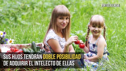 Es claro: La inteligencia la heredamos de nuestras madres