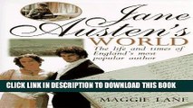 [PDF] Jane Austen s World: The Life and Times of England s Most Popular Author Popular Colection