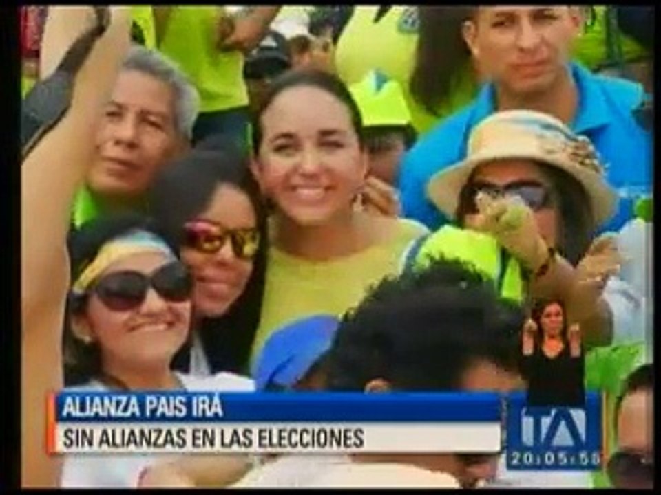 Alianza PAIS irá sin alianzas a las elecciones